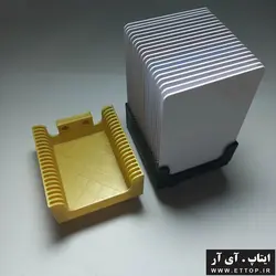 جا کارتی ( نگهدارنده کارت ) / مناسب کارت های اعتباری ، مترو ، BRT ، بانکی ، تگ های RFID ، کارت ویزیت / ظرفیت 20 عدد کارت / قابلیت نصب روی دیوار