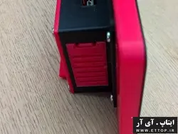 قاب پلاستیکی نمایشگر 7 اینچ رزبری پای raspberry pi  و میکروکنترلری / قاب پلاستیکی ABS رنگ دلخواه / بدنه و فریم پنل نمایشگر رسپبری پای به همراه کیس نگهدارنده رزبری و میکروکنترلر / خروجی HDMI  ، تغذیه ، SD CARD ، USB