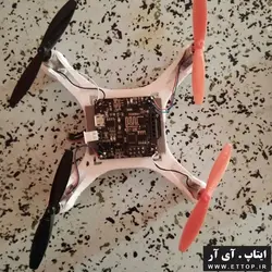 فریم مینی کوادکوپتر مدل drone frame  با قابلیت نصب موتور کورلس مدل 8520 / قطر موتور 8.5 میلی متر / وزن سازه 10 گرم