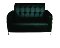 مبل دونفره اداری مدل اطلس لمسه فرم دار