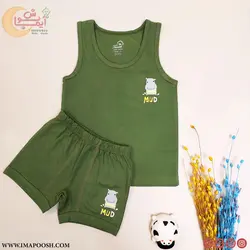 ست رکابی و شورت پسرانه اسب آبی