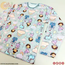 بلوز شلوار خانگی پرنسس