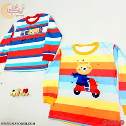 بلوز پسرانه رنگین کمان