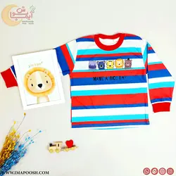 بلوز پسرانه رنگین کمان