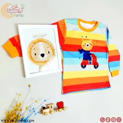 بلوز پسرانه رنگین کمان