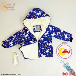 کاپشن دخترانه تک شاخ