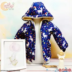 کاپشن دخترانه تک شاخ