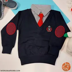 بلوز تک مدل کراواتی