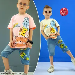 تیشرت شلوارک حیوانات