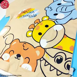 تیشرت شلوارک حیوانات