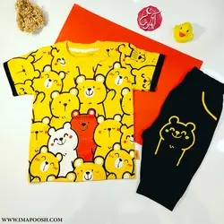 تیشرت شلوارک خرس های مهربون