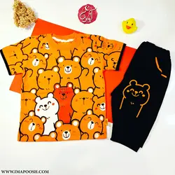 تیشرت شلوارک خرس های مهربون