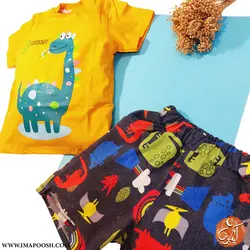 تیشرت شلوارک دایناسوری