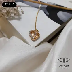 آویز ساعت زنانه طرح قلب