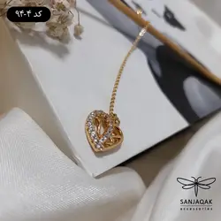 آویز ساعت زنانه طرح قلب