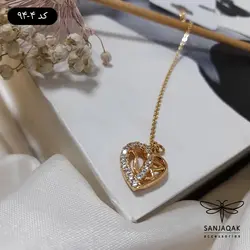 آویز ساعت زنانه طرح قلب