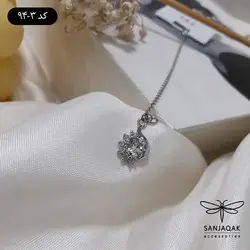 آویز ساعت زنانه طرح سیلور جواهری