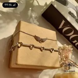 دستبند زنانه طرح قلب