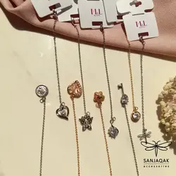 آویز ساعت زنانه طرح قلب