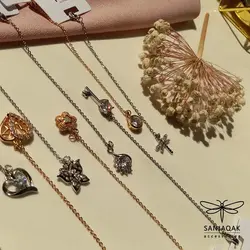 آویز ساعت زنانه طرح قلب