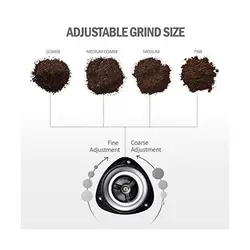 آسیاب قهوه دستی استیل مثلثی