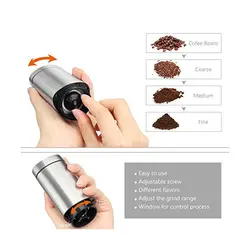 آسیاب قهوه دستی استیل مثلثی