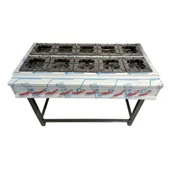 اجاق گاز کته پز 10 شعله رستورانی کبابی