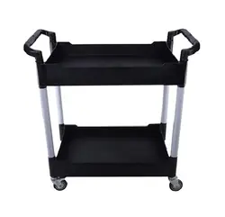 ترولی حمل ظروف کثیف/گود 2 طبقه