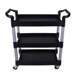 ترولی سرو غذا لوکس ۳ طبقه تخت