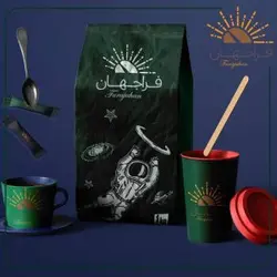 دان قهوه 50درصد عربیکا 50درصد روبستا فراجهان