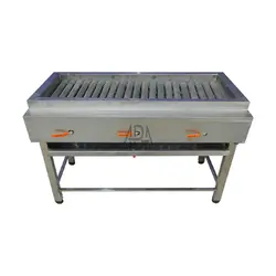 منقل کباب گازی ۱۵۰ سانتی متری مدل پایه دار