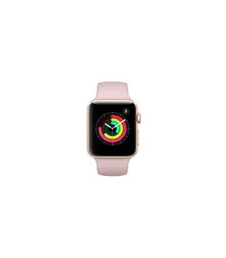 ساعت هوشمند اپل سری 3 آلومینیوم نقره ای مدل 42mm با بند سفید