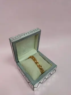 جعبه النگویی چوبی اینه دار