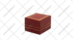 جعبه انگشتر چرمی جواهر مدل ورساچه