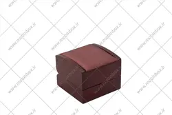 جعبه انگشتر چوبی جواهر مدل زمرد