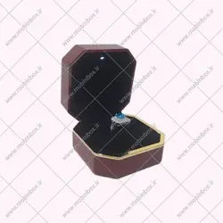 جعبه انگشتر لایت جواهر