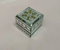 جعبه حلقه ست چوبی اینه دار