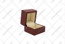 جعبه حلقه ست چوبی جواهر مدل اپال