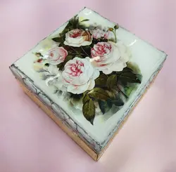 جعبه ساعتی چوبی پتینه