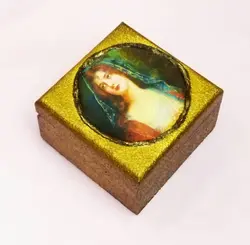 جعبه ساعتی چوبی پتینه