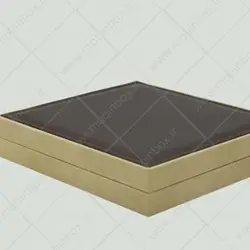 جعبه سرویس چرمی جواهر مدل آماتیس