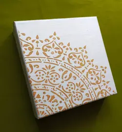 جعبه سرویس چوبی پتینه