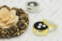 جعبه سنگ گرد فلزی