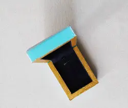 جعبه گوشواره چوبی جواهر پتینه