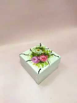جعبه مدال چوبی پتینه