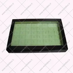 کلکسیون انگشتر چوبی جواهرات