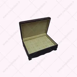 کلکسیون انگشتر چوبی جواهرات