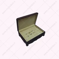 کلکسیون انگشتر چوبی جواهرات