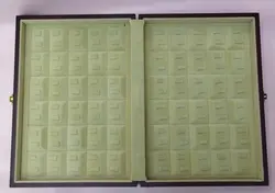 کلکسیون حلقه ست چوبی جواهر دو طرفه