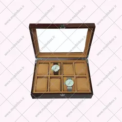 کلکسیون ساعت چوبی ۸ تایی